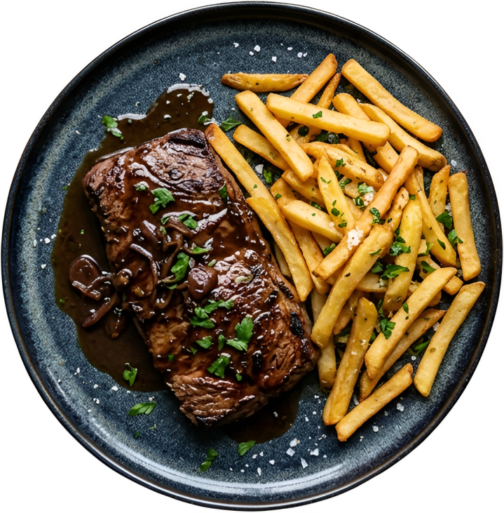 Steak frites Nay